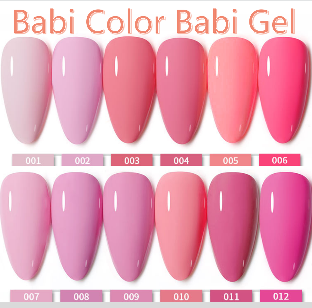 Babi colour babi gel ထောက်ပံ့ခြင်း။
