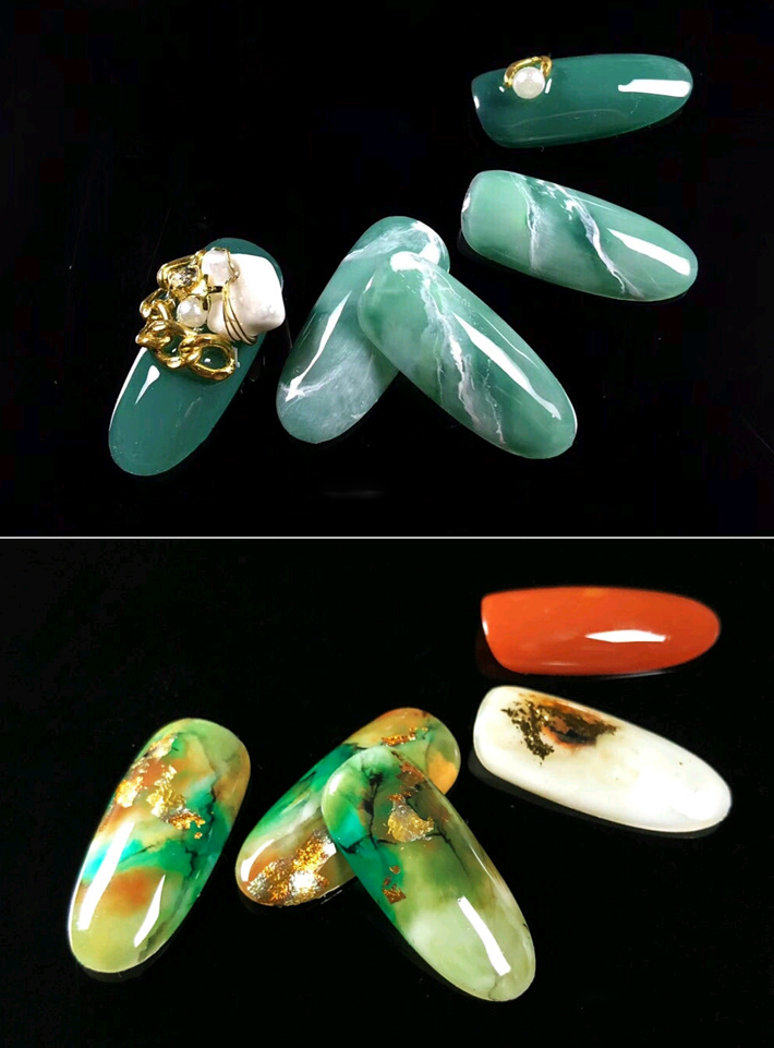 Dealbhadh gel Nail Blooming