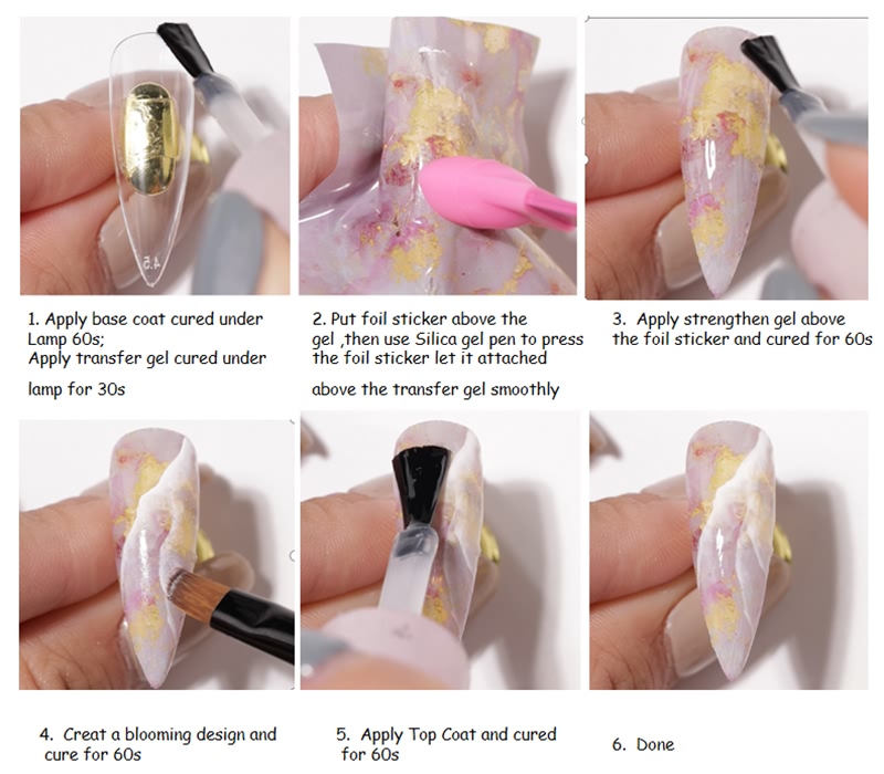 opskrba Foil Transfer Gel lak