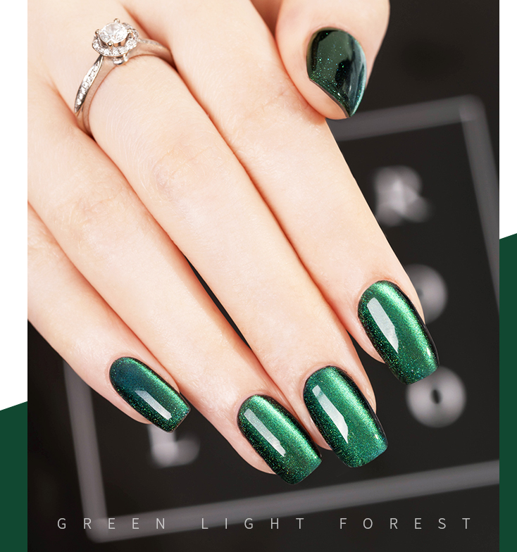 Sùilean cat criostal Green Diamond