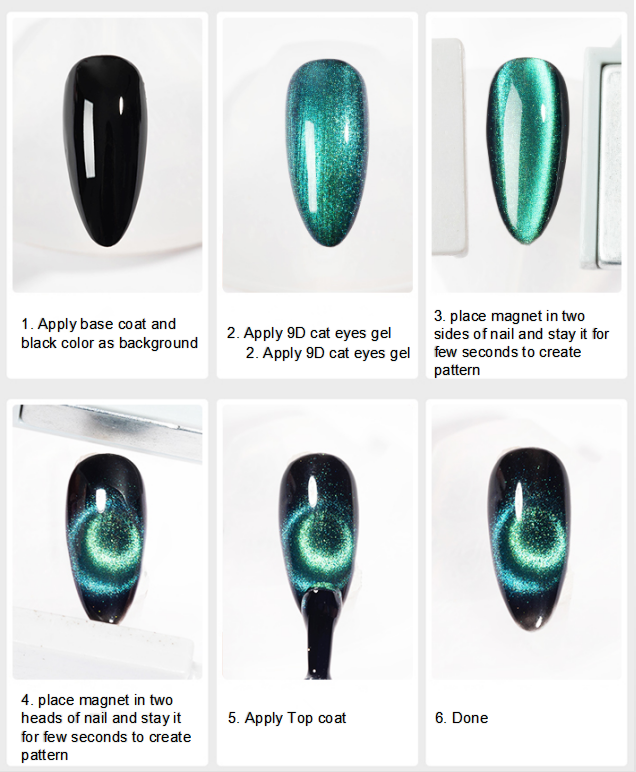 proveïdor de gel d'ungles d'ulls de gat