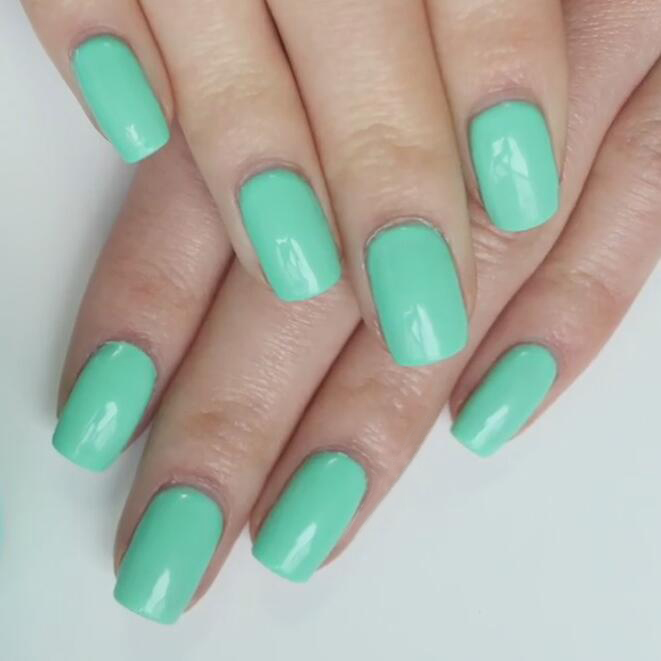 Macaron UV gel  Manicure 1