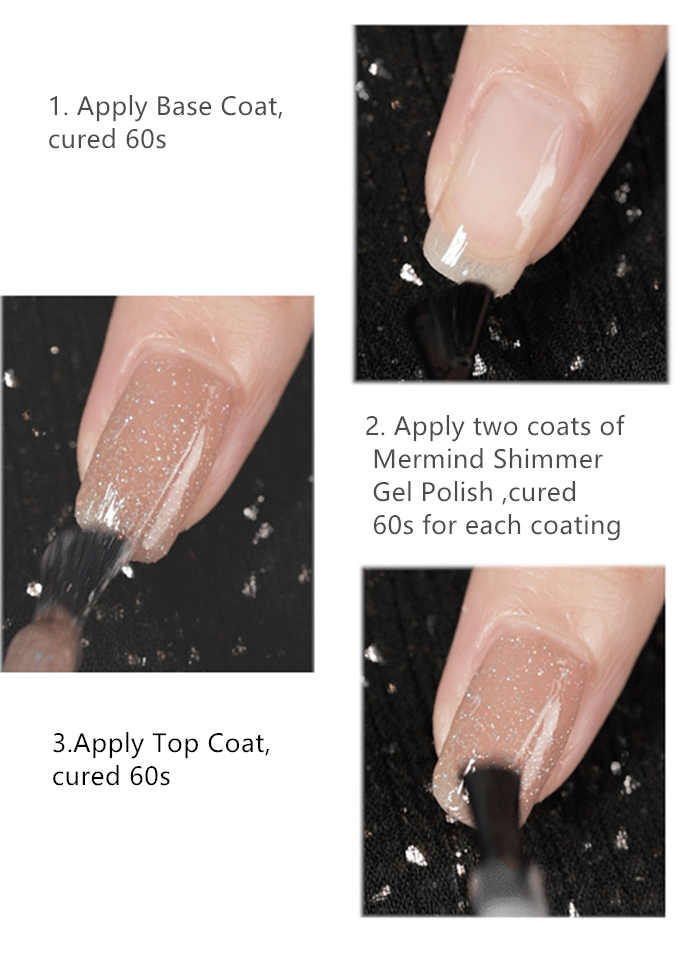 постачання Mermind Gel Polish Apply