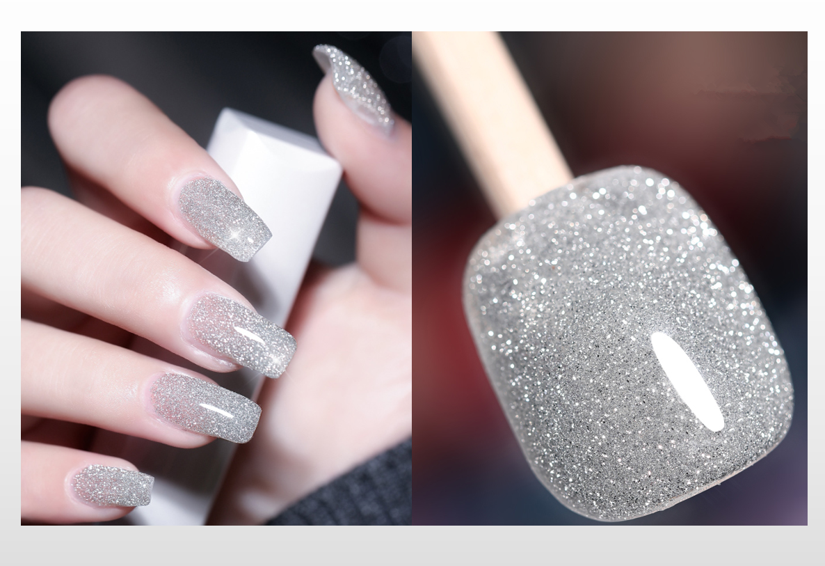 Silver disco gel