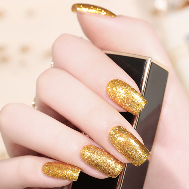 muab tsaus golden platinum gel polish