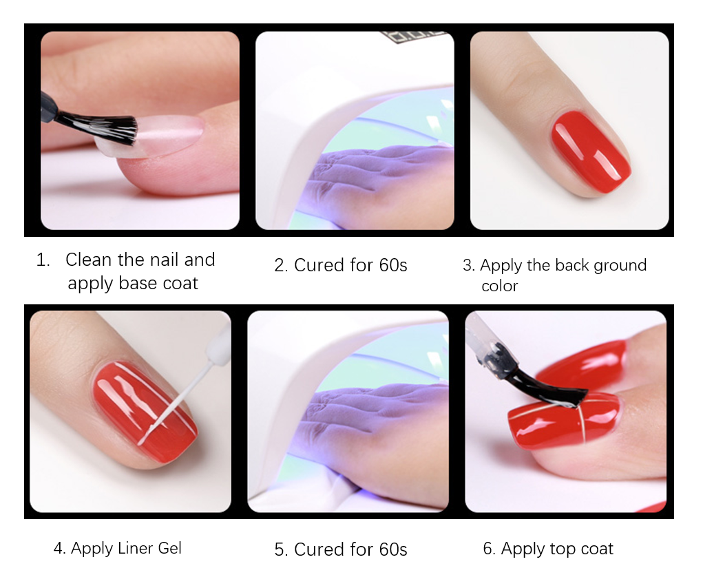 line art gel polish supplier