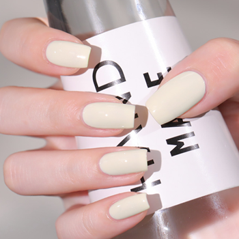 milk white Nail UV gel polish