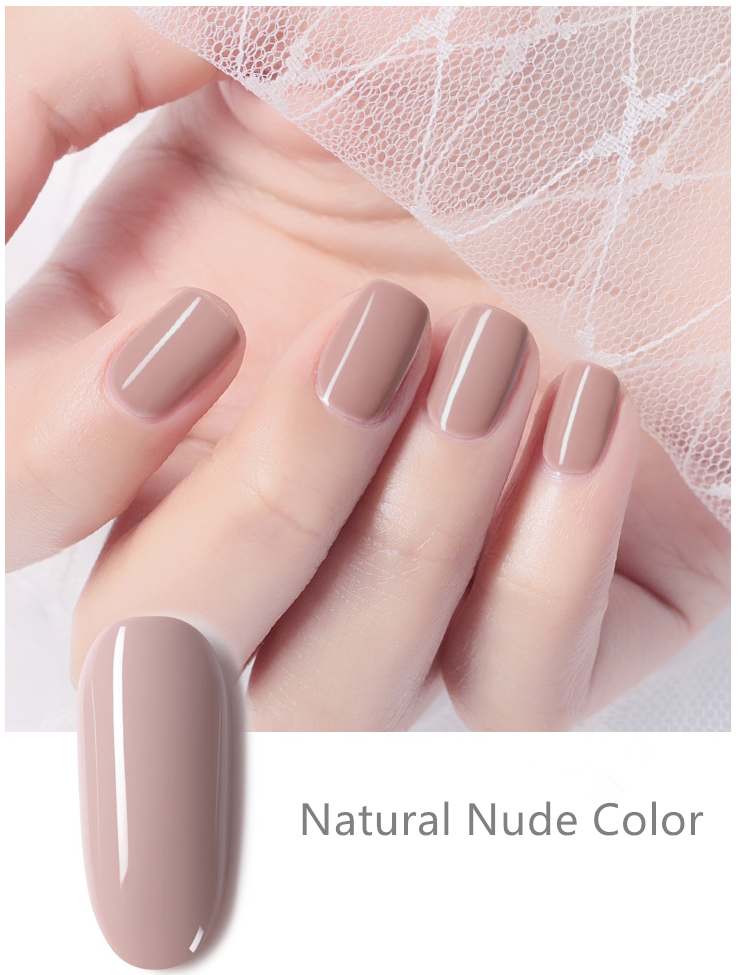 fornecer esmalte de unha de cor nude