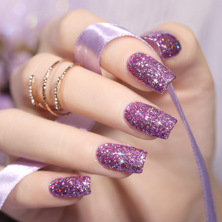 vernis gel violet